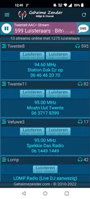 GeheimeZender / PiratenStreams android App screenshot 6